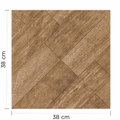 Ceramica Marron Cerro Negro Cedro 38X38