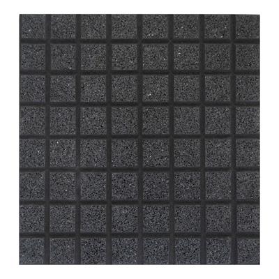 Adoquin Recto Negro Con Negro Mizawak Burnish 40X40X2,5 BST-40-019