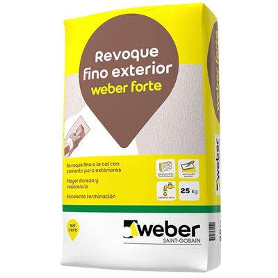 Revoque Fino a la cal Exterior 25 Kg 90-2760