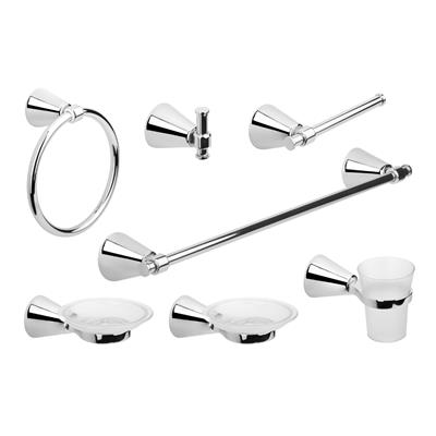 Kit Accesorios Estalgrif Drisa 8 Piezas Cromo 780/180