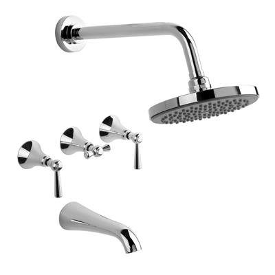 Griferia Para Bañera Lever Estalgrif Eleven Cromo 410/030