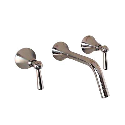 Griferia De Pared Para Lavatorio Lever Estalgrif Eleven Cromo 410/011