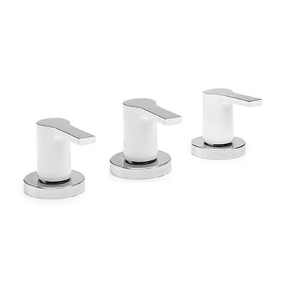 Griferia Para Bidet Estalgrif Jena Blanco - Cromo Cierre Ceramico 105/020