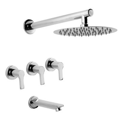 Griferia Para Bañera Estalgrif Jena Cromo 720/030