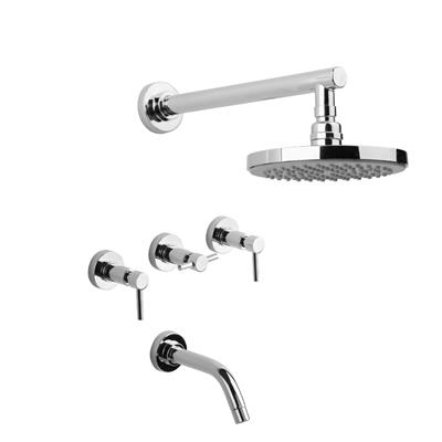 Griferia Para Bañera Lever Estalgrif Junior Cromo 500/030