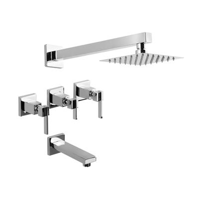 Griferia Para Bañera Lever Estalgrif Quartier Cromo 770/030