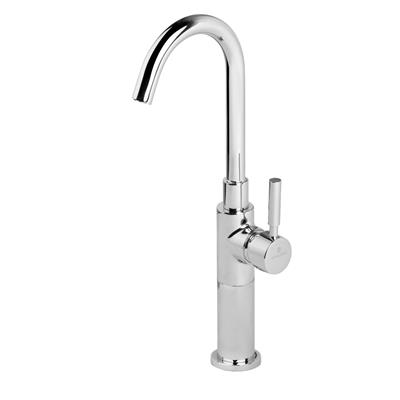 Griferia De Cocina Pico Alto Monocomando Estalgrif Top Cromo 580/050