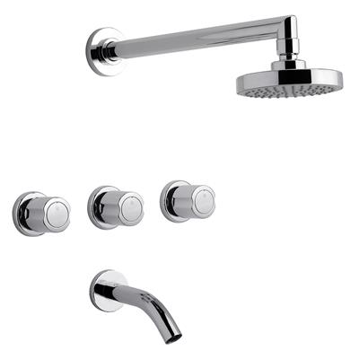 Griferia Para Bañera Fv Allegro 103/15-Cr