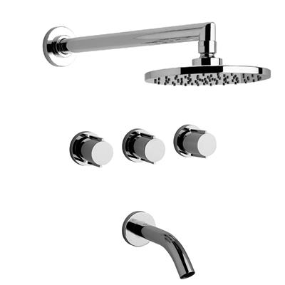 Griferia Para Bañera Fv California 103/17-Cr