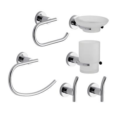 Kit Accesorios Fv Libby 6 Piezas Cromo 179.06/39-Cr