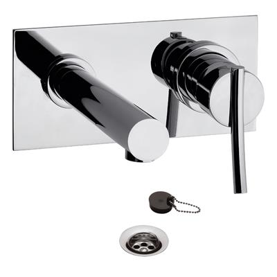 Griferia De Pared Para Lavatorio Monocomando Fv Libby 206/39-Cr