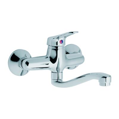 Griferia De Cocina Pico Bajo De Pared Monocomando Fv Arizona 406/B1-Cr