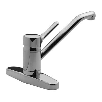 Griferia De Mesada Para Cocina Pico Alto Monocomando Fv Swing 411.03/90A-Cr