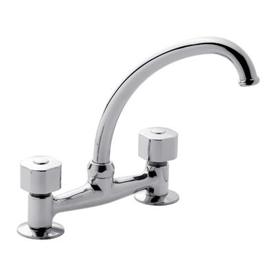 Griferia De Mesada Para Cocina Pico Alto Fv Arizona Plus 413/B1P-Cr