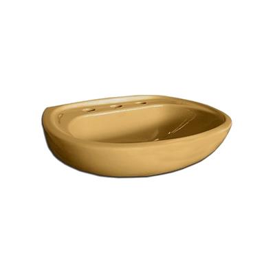 Lavatorio Ferrum Andina Con 3 Agujeros Dorado LEA3D
