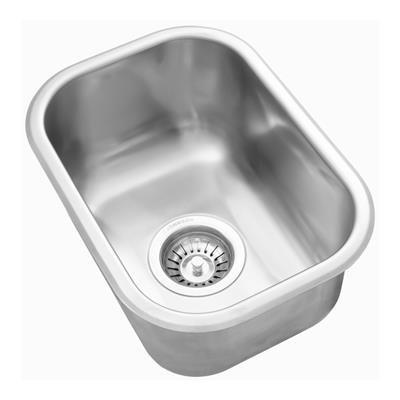 Pileta De Cocina Simple Acero 304 Johnson 34X24X18 T34/18