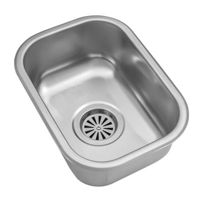 Pileta De Cocina Simple Acero 430 Johnson 34X24X15 TT34