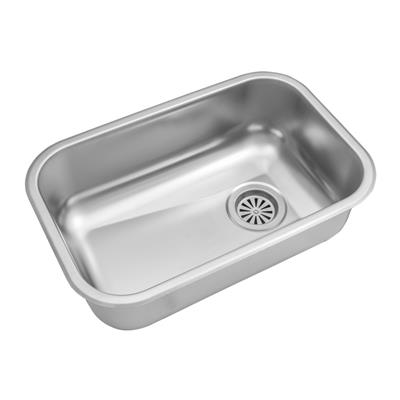 Pileta De Cocina Simple Acero 430 Johnson 52X32X18 ZZ52/18