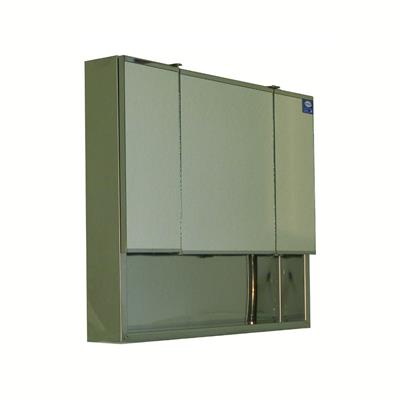 Botiquin Acero Inoxidable 3/4 Puerta Rebatible Dhinox Laqueado 60X40X8 Cm Hd3