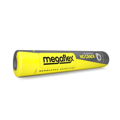 Membrana Asfaltica No Crack X 35 Kg Megaflex Aluminio