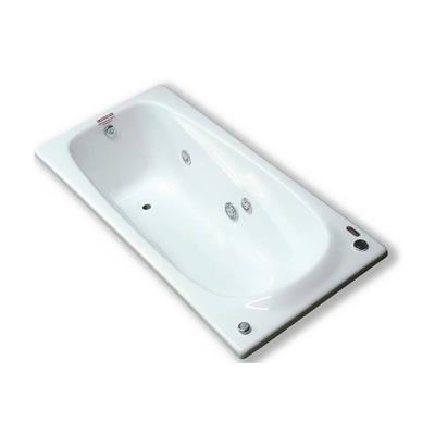 Hidromasaje Delos 1 Base Con 4 Jets Homesistem 147x70 Blanco M-U (S)
