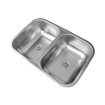 Pileta Dhinox Aisi 430 C/Sop Acero Inoxidable 56X37X14