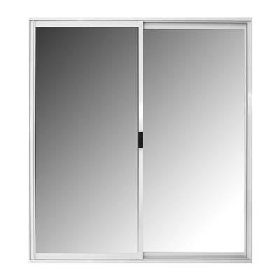 Ventana Corrediza Nexo Basic de Aluminio Blanco Vidrio Entero 120X110
