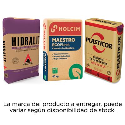 Cemento De Albañileria X 40 Kg