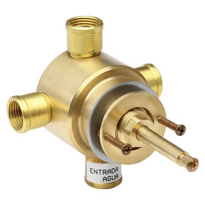 Válvula De Cuatro Vias Fv 681B Bronce