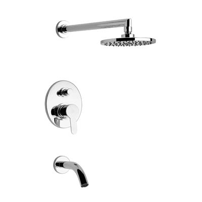 Griferia Para Bañera Monocomando de Embutir  Fv Puelo 106/B5-CR