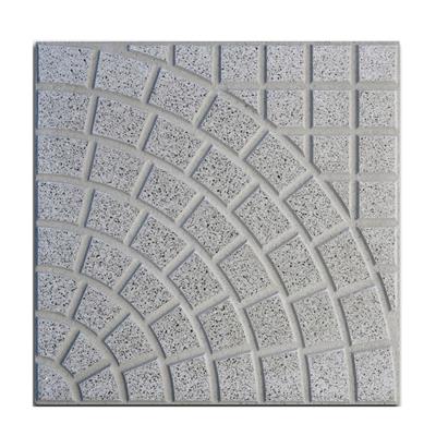 Adoquin Curvo Gris Con Negro Mizawak Burnish 40X40X2,5 BST-40-006