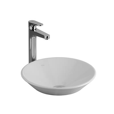 Bacha De Apoyar Redonda Ferrum Tori Blanca 41Cm L241KB