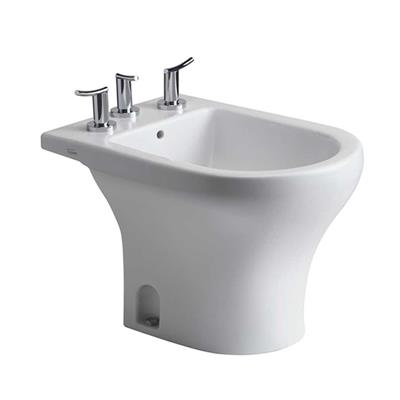 Bidet Ferrum Veneto Con 3 Agujeros Blanco BTA3J