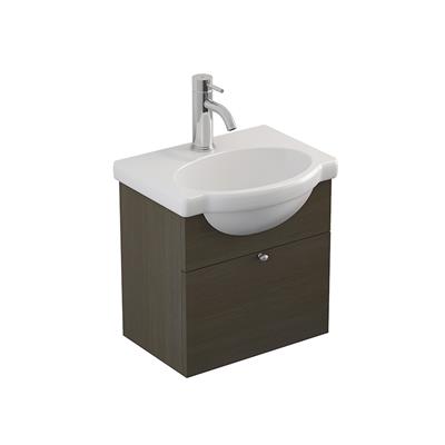Vanitory Colgar Melamina Desarmado Ferrum Venecia Wengue 48X4VED W7
