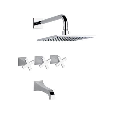 Griferia Para Bañera Fv Urbano 103/H3-Cr
