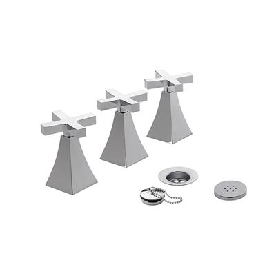 Griferia Para Bidet Cruz Cromo Fv Urbano 295/H3-Cr