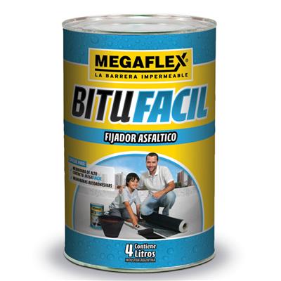 Fijador Asfaltico Bitufacil 4 Lts Megaflex