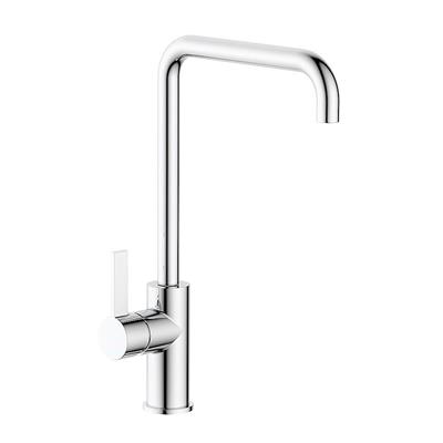 Griferia De Cocina Pico Alto Recto Monocomando Aqualia Cromo AQ591201-CR