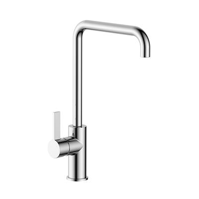 Griferia De Cocina Pico Bajo Recto Monocomando Aqualia Blanco AQ591201-Bn