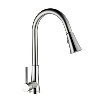 Griferia De Mesada Para Cocina Pico Alto Monocomando Aqualia Cromo AQ591341-CR