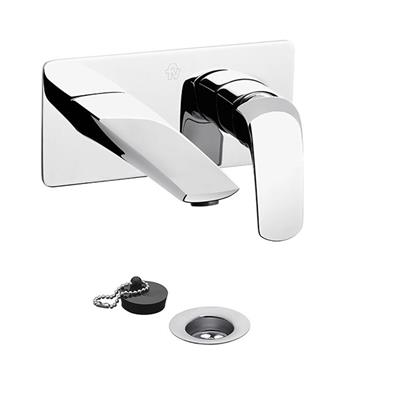 Griferia Para Lavatorio Monocomando Para Embutir Fv Epuyen 206/L2-CR