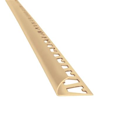 Guardacanto Arco De Pared De Aluminio Beige Atrim 10 X 2,5 Cm 1567