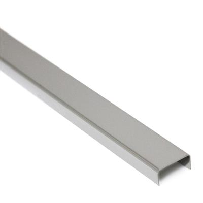 Listello Clasico De Pared De Acero Inoxidable Brillante Atrim 20 X 2,2 Cm 430/02