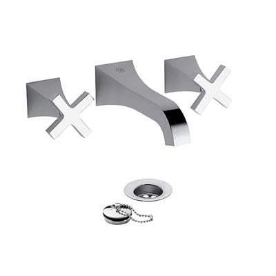 Griferia De Pared Para Lavatorio Cruz Fv Urbano 203/H3-CR