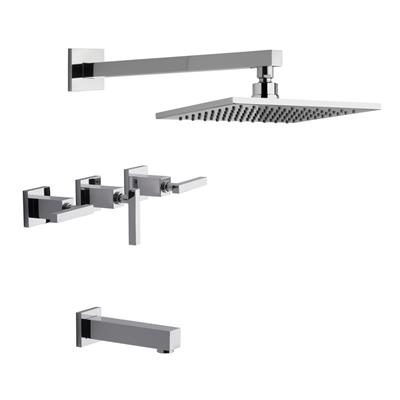 Griferia Para Bañera Lever de Emutir Fv Dominic Cierre Ceramico 103R/85L-CR