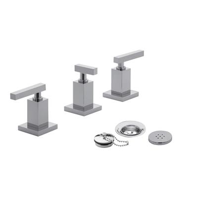 Griferia De Bidet Lever Fv Dominic Cierre Ceramico 295R/85L-CR