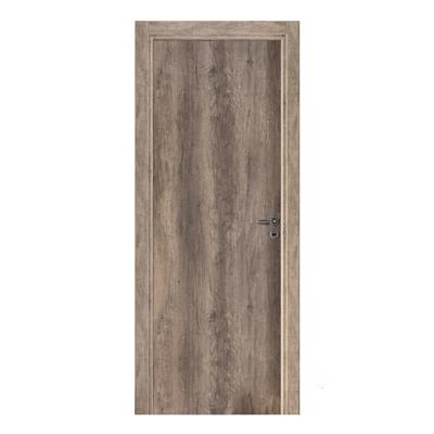 Puerta Placa Oblak Teks (L) Sc Nogal Mm 80x15 Izquierda