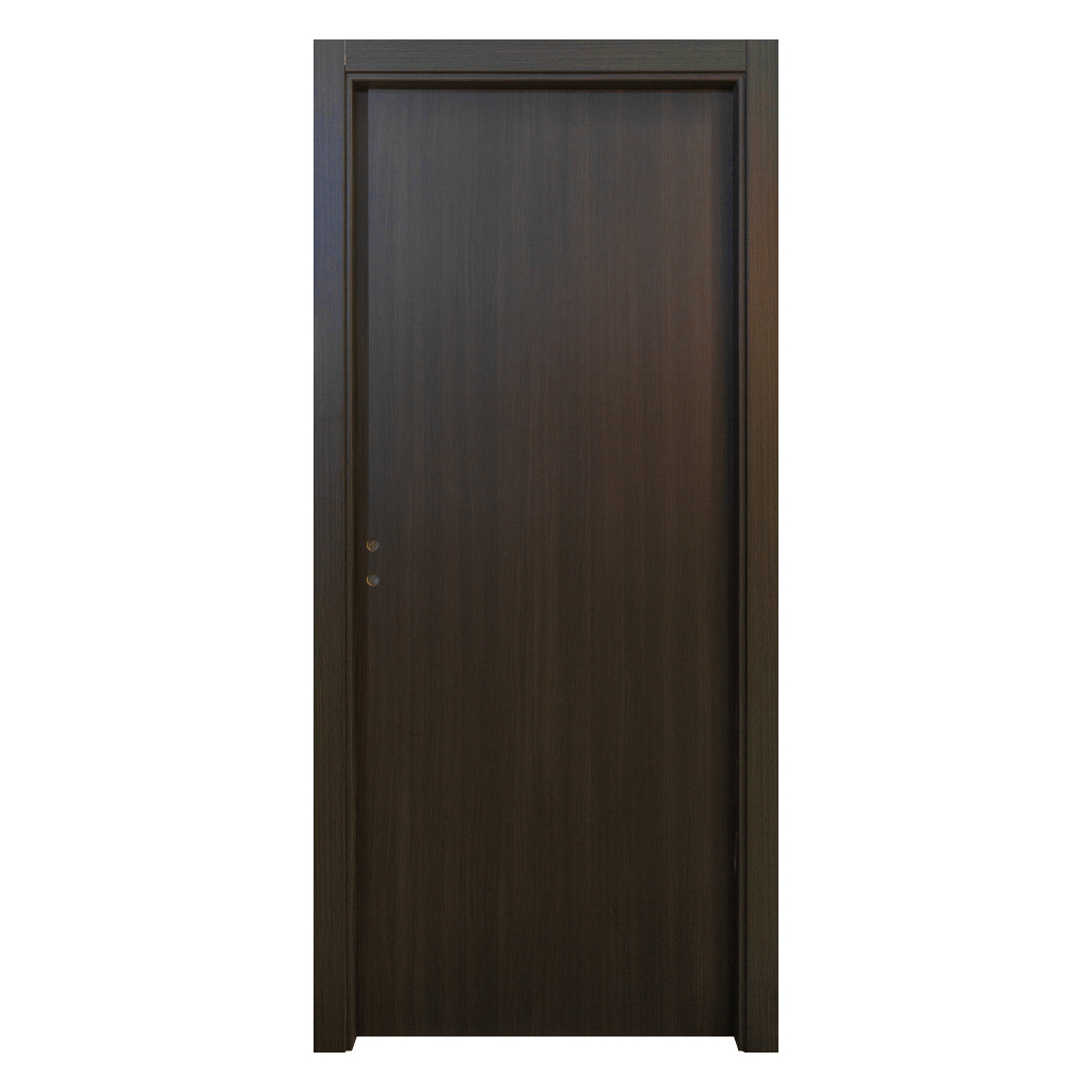 Puerta Placa Oblak Teks (L) Sc Wengue Mm 80x10 Derecha