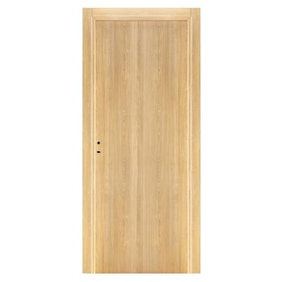 Puerta Oblak Tekstura Roble Natural 70X10 Marco de Madera Derecha