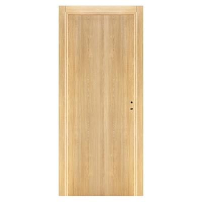 Puerta Oblak Tekstura Roble Natural 70X10 Marco de Madera Izquierda